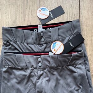 Mivei Men’s Baseball Pants NWT Size Medium Gray Jogger Style Lot of 2 UPF 50+